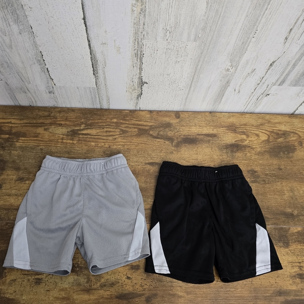 Garanimals Black and Gray Basketball Shorts Lot Of 2 Size 2T